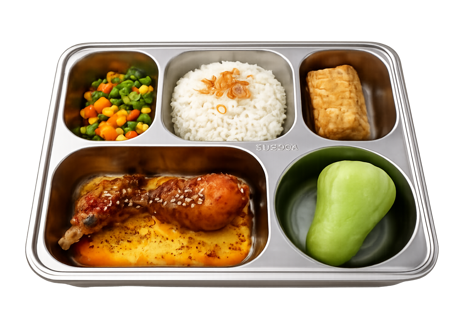 Nampan makanan bergizi (MBG)